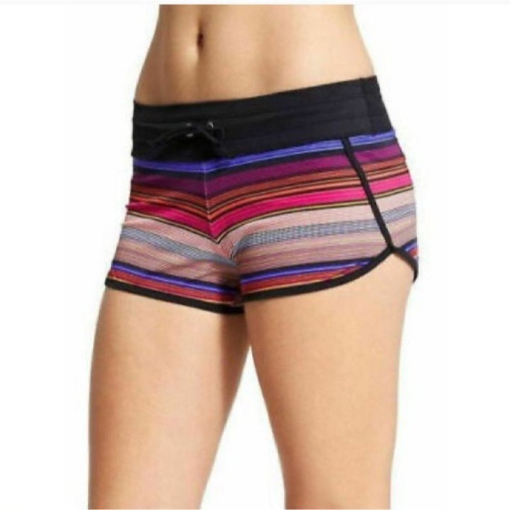 Athleta Capri Stripe Kata Swim Short